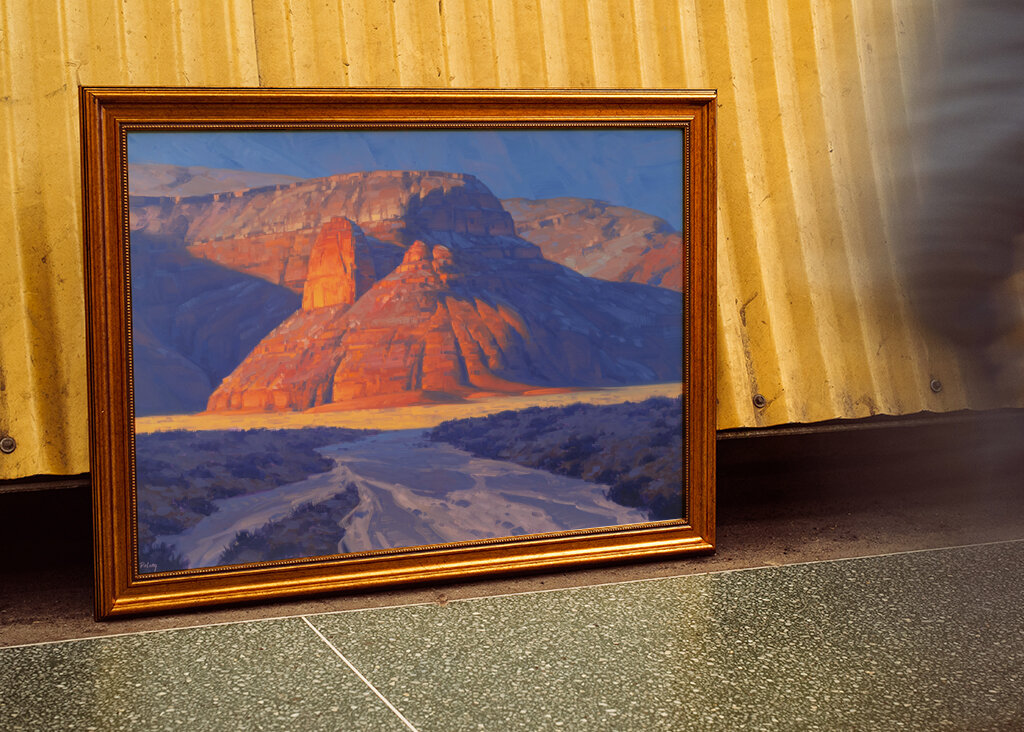 Stunning Desert Landscape at Sunset