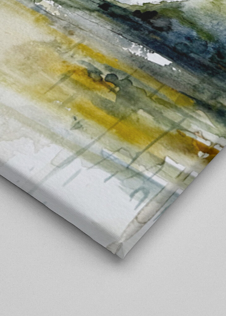 Misty Landscape Scene