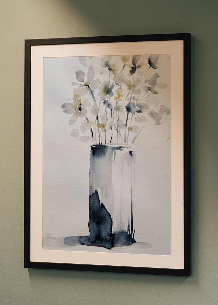 Grey Jasmine in a Vase