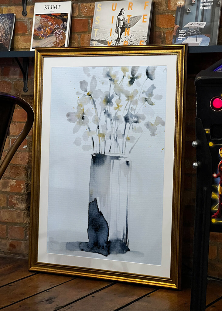 Grey Jasmine in a Vase