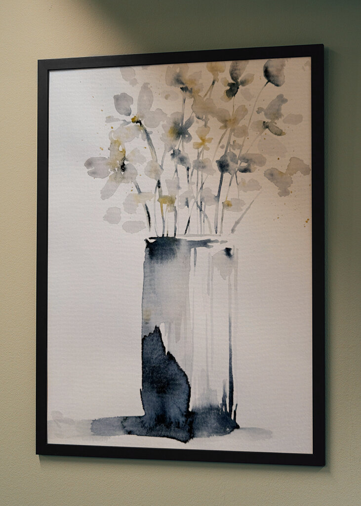 Grey Jasmine in a Vase