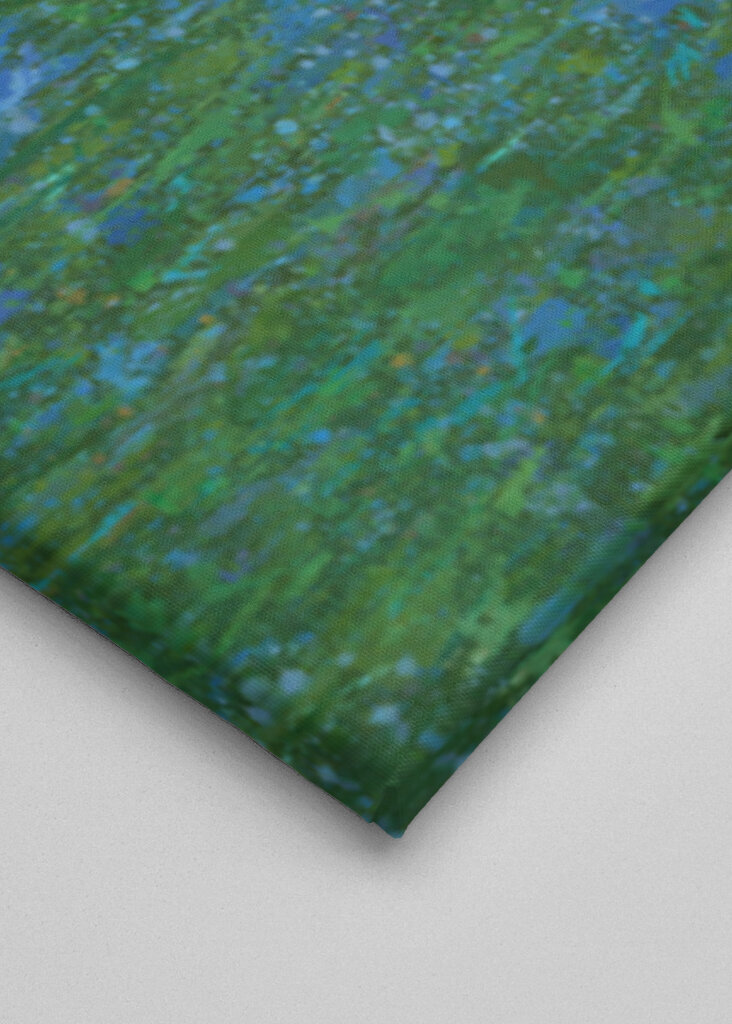 Serene Blue And Green Landscape