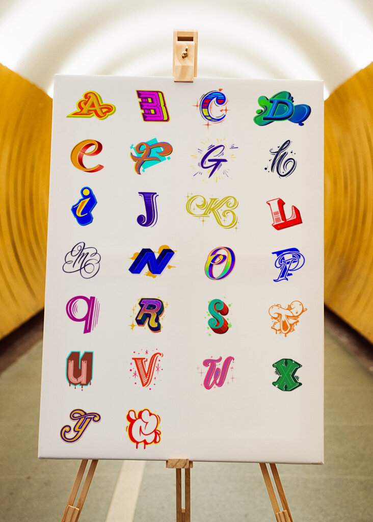 Colorful Alphabet