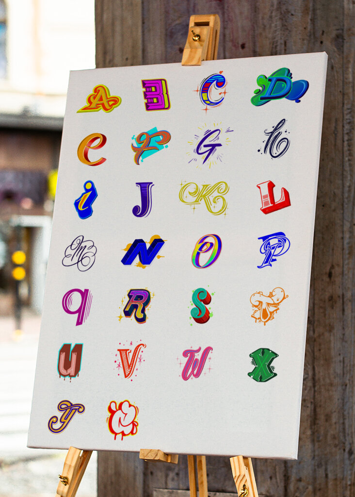 Colorful Alphabet