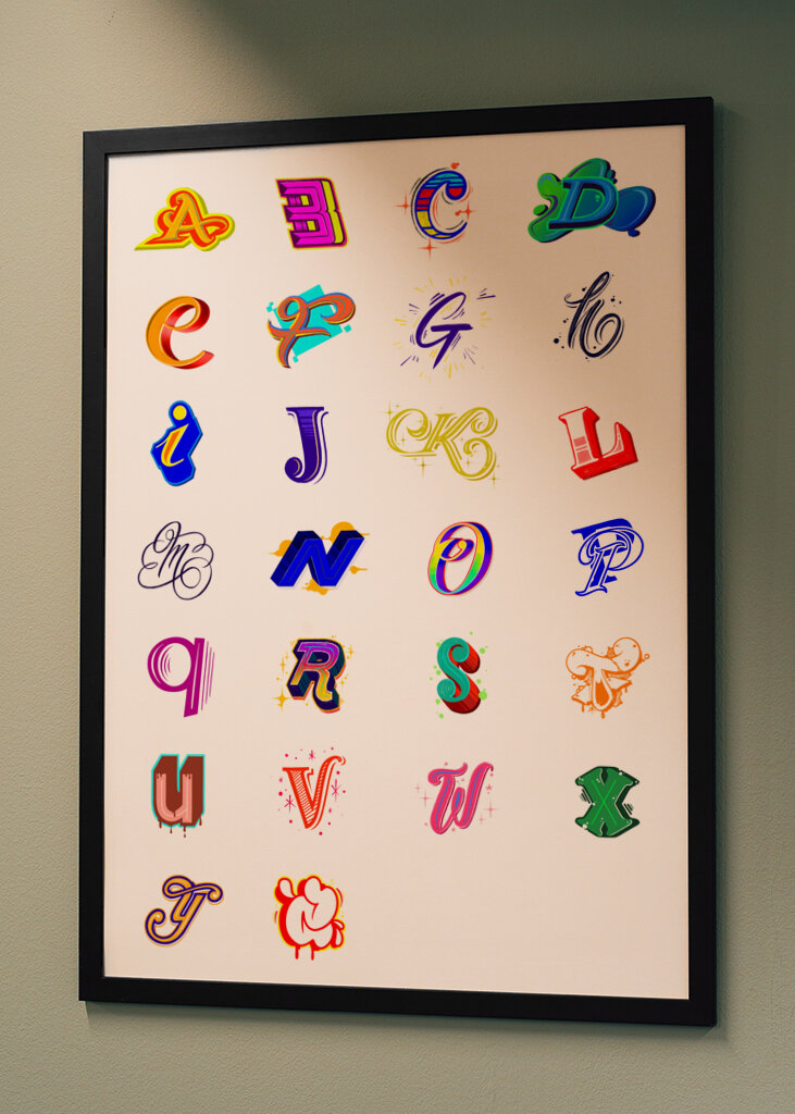 Colorful Alphabet