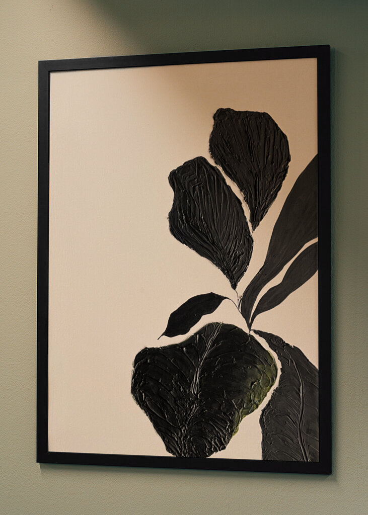 Textured Leaf Elegance