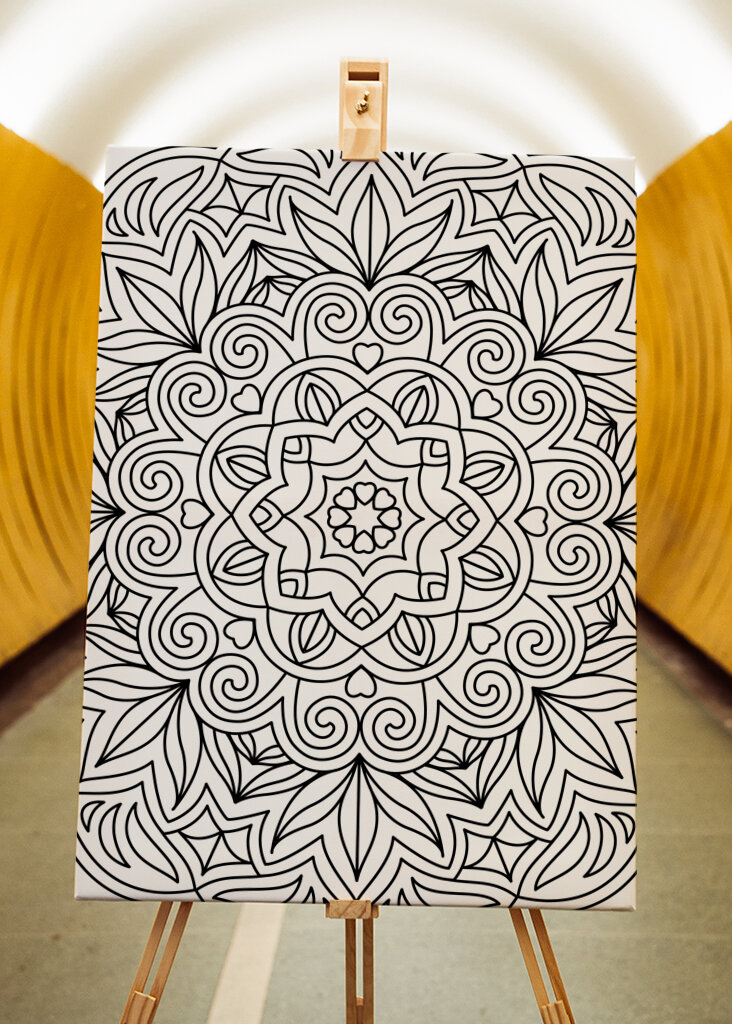 Monochrome Mandala