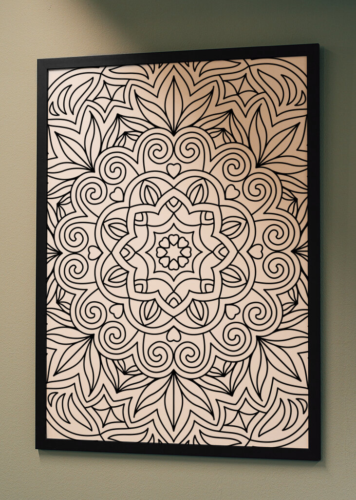 Monochrome Mandala