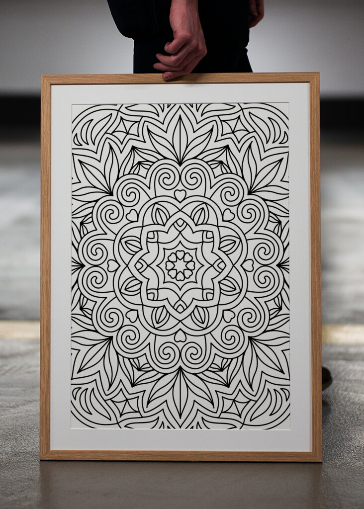 Monochrome Mandala