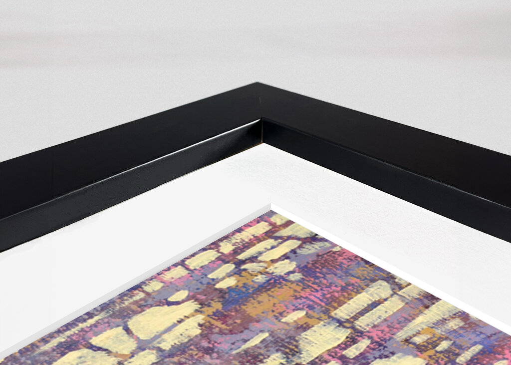 Winter Landscape with Birch Trees and Snow