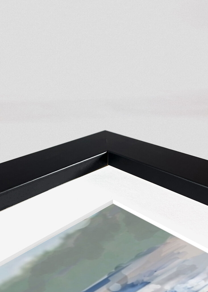 Nude Woman with a Large Black Hat Sitting by the Sea