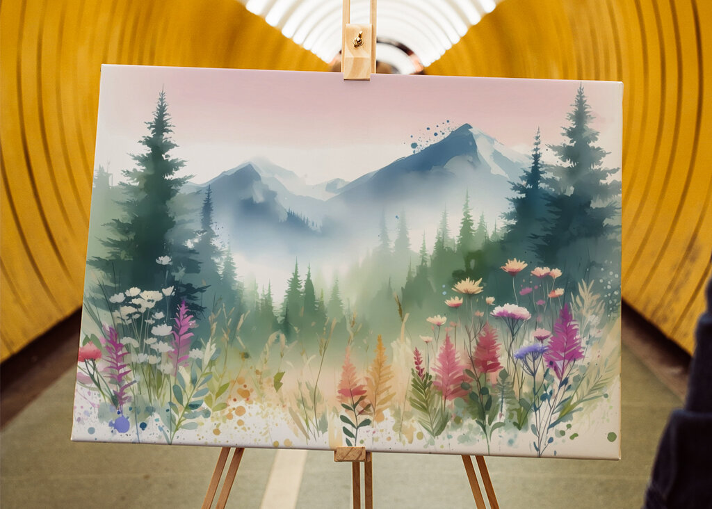 Misty Mountain Bloom