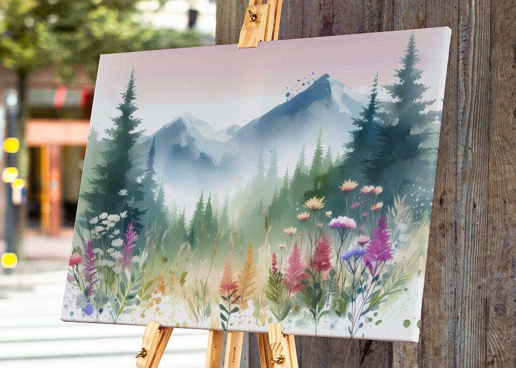 Misty Mountain Bloom