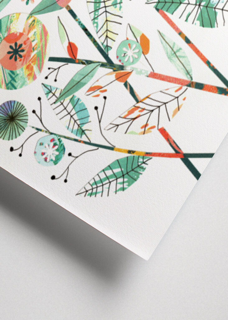 Bohemian Retro Flowers