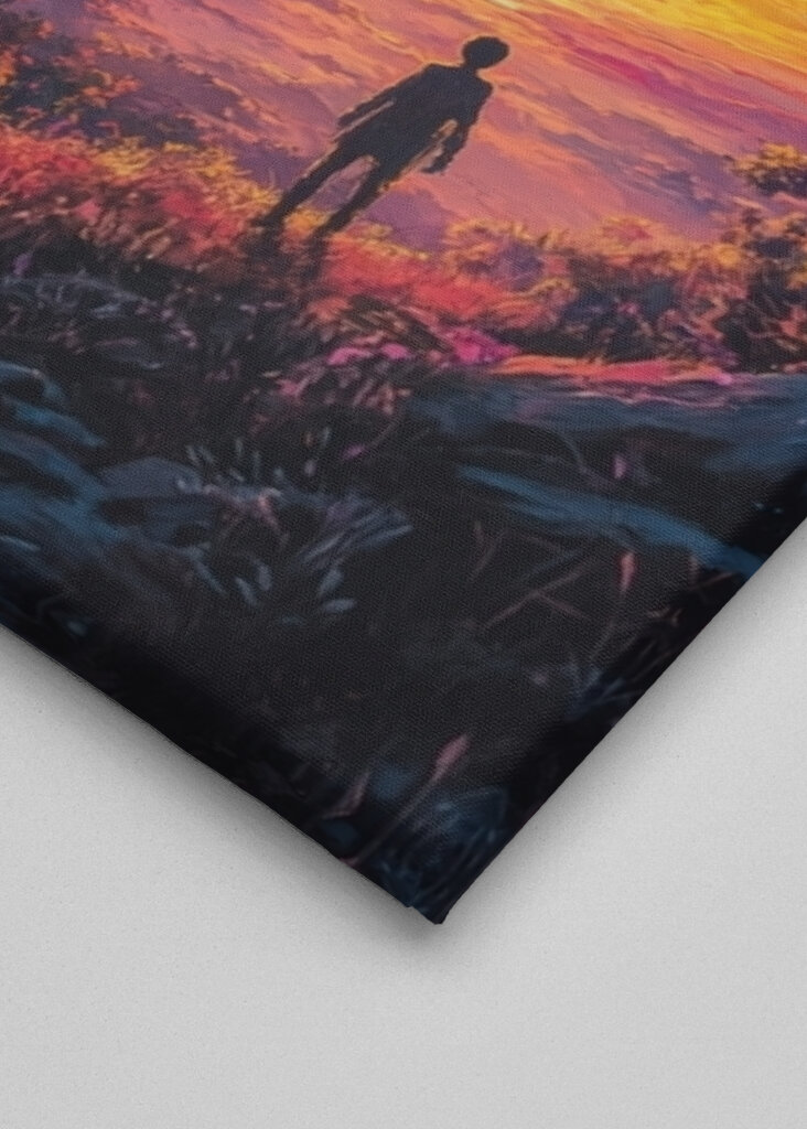 Sunset Dream and Air Balloon