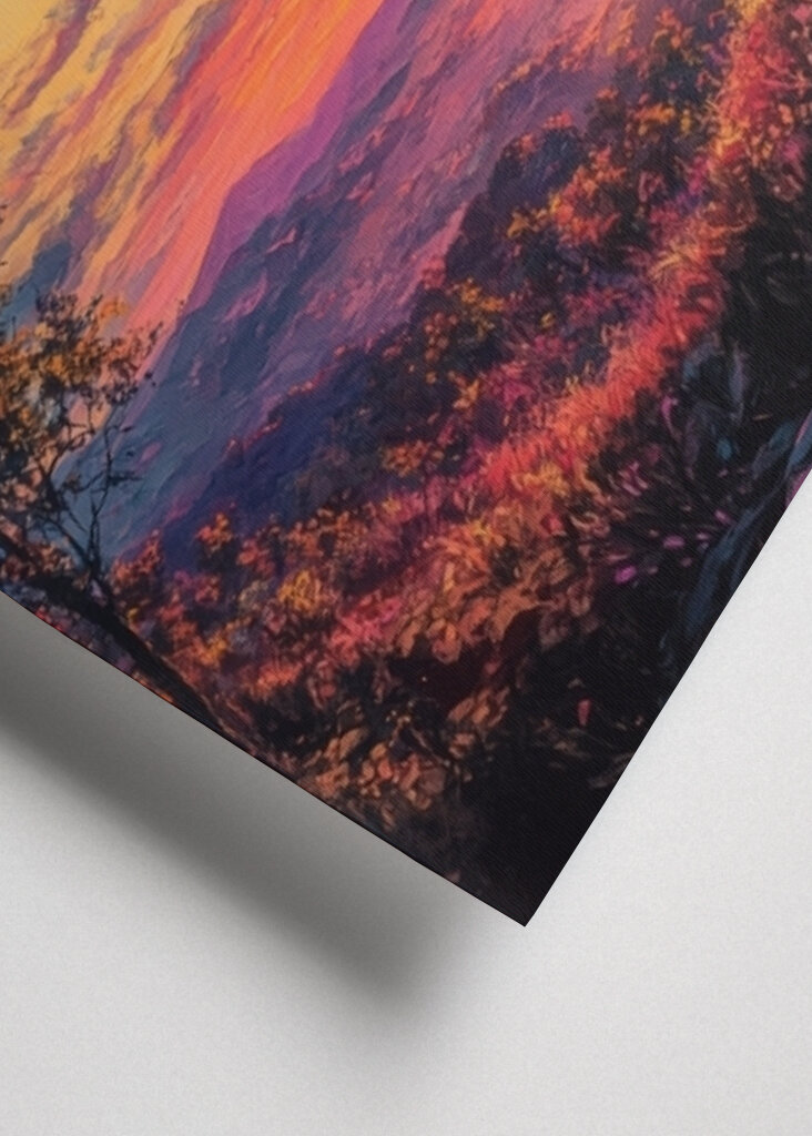 Sunset Dream and Air Balloon