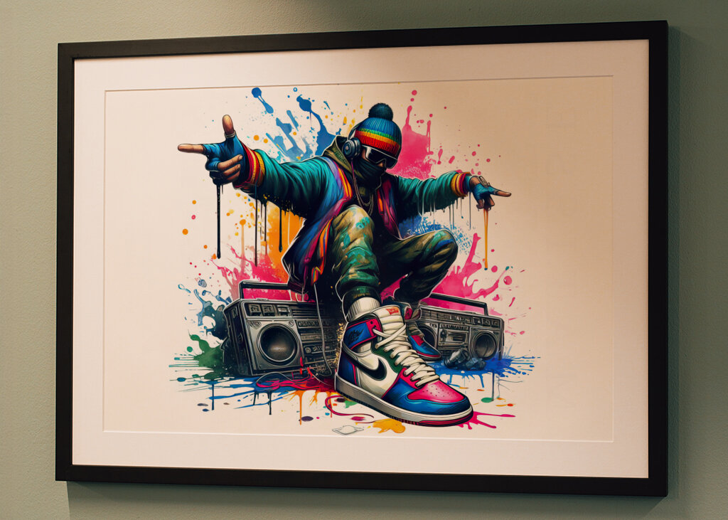 Hip Hop style illustration