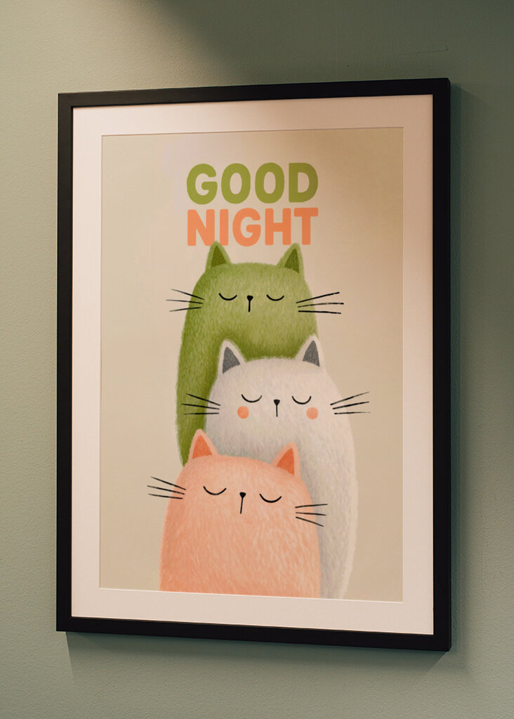 Dobranoc śpiące koty