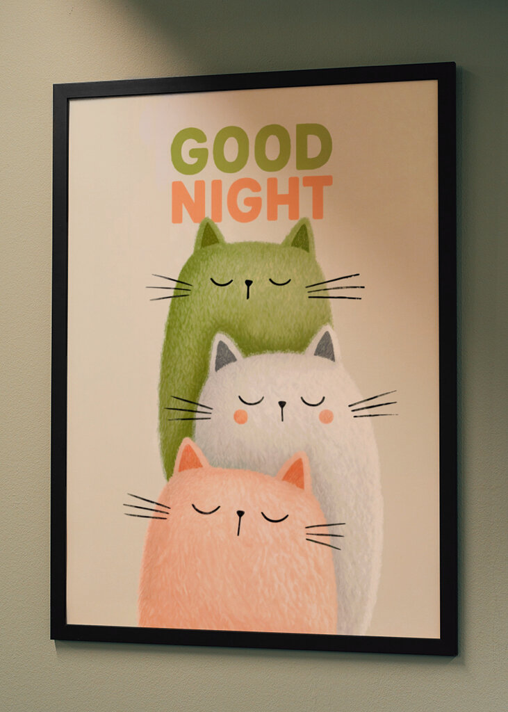 Dobranoc śpiące koty