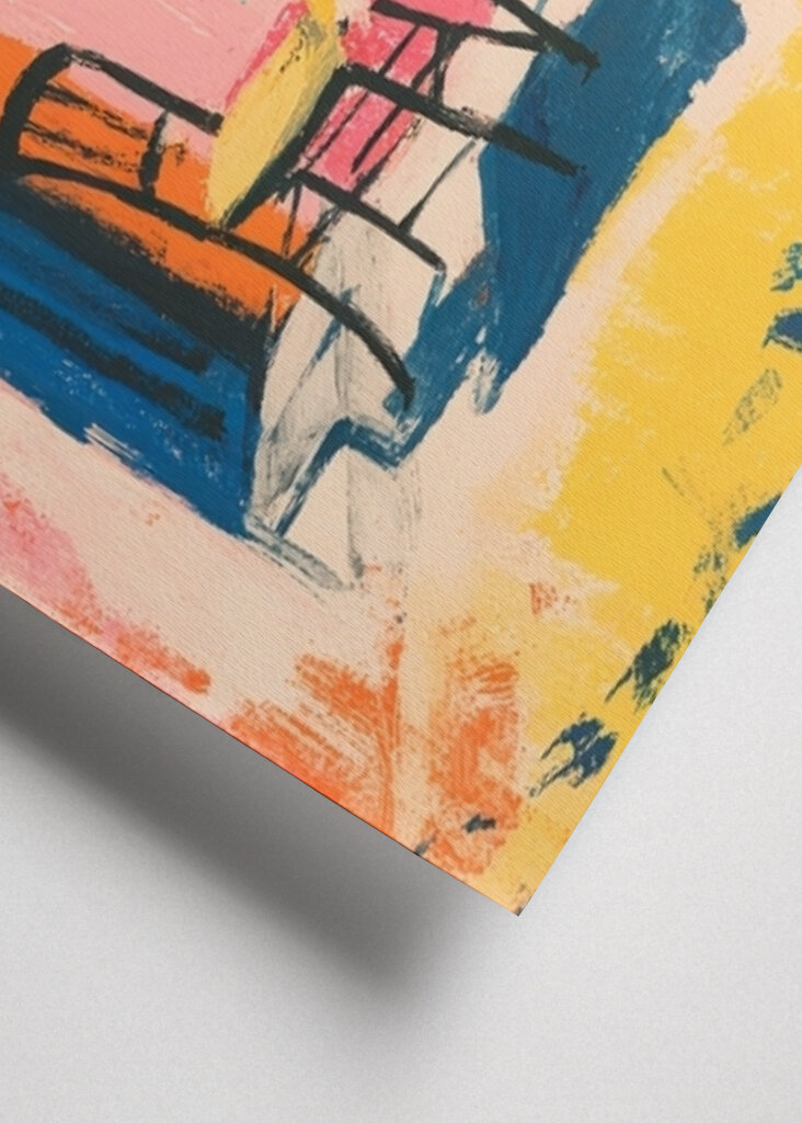 Greek Terrace & Sunset