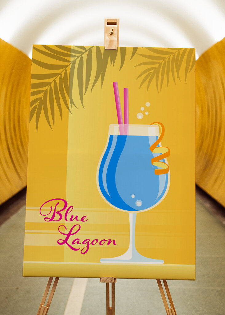 Cocktail - Blaue Lagune