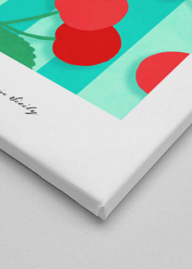 Les Cerises Fruit Market Art