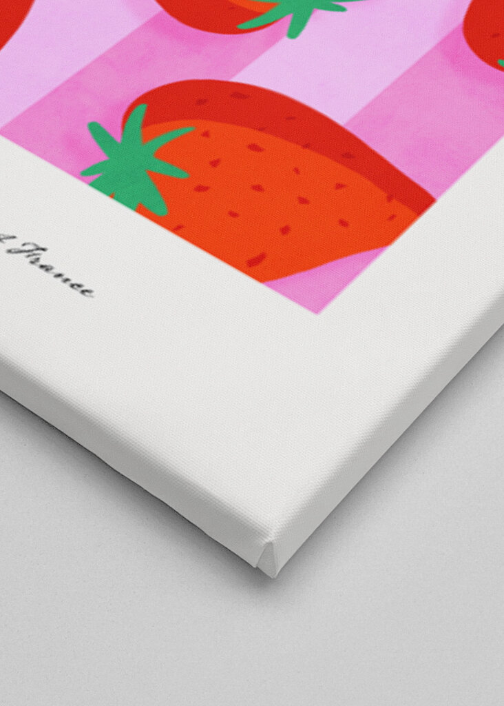 Cartel Mercado de Frutas - Fraise