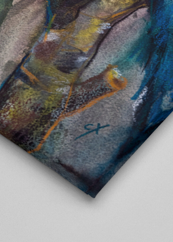 Blue Jay in the Morning Haze