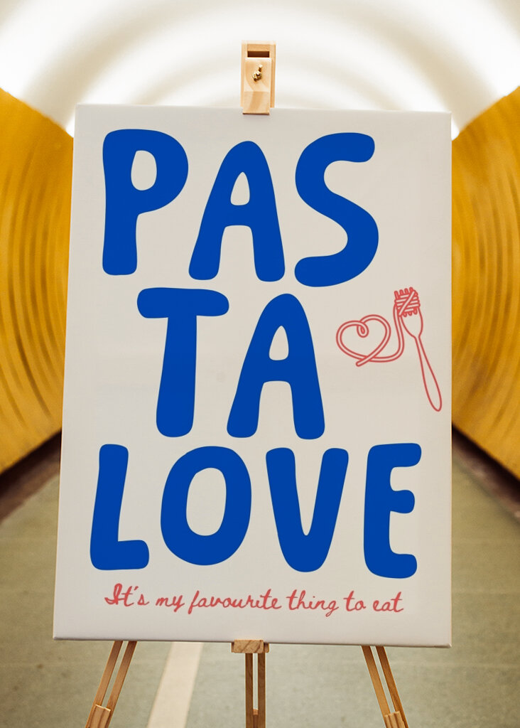 Pasta Love - Italien quote