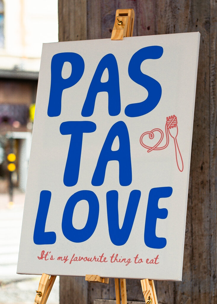Pasta Love - Italien quote