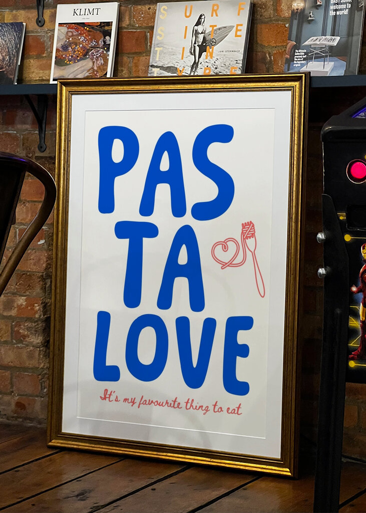 Pasta Love - Italien quote