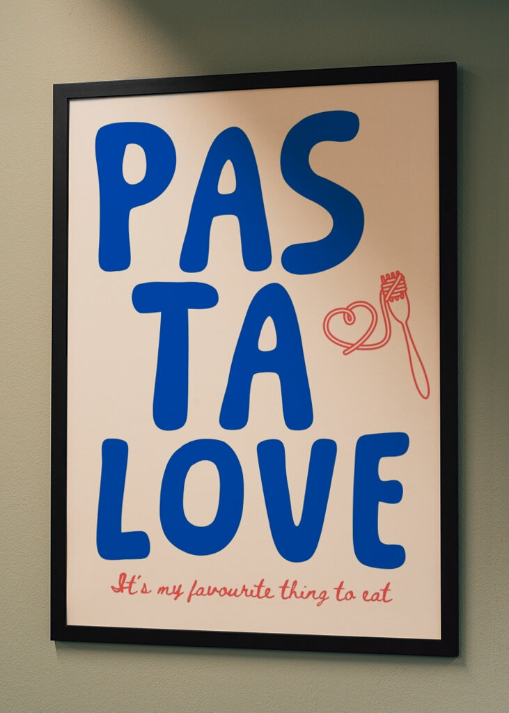 Pasta Love - Italien quote