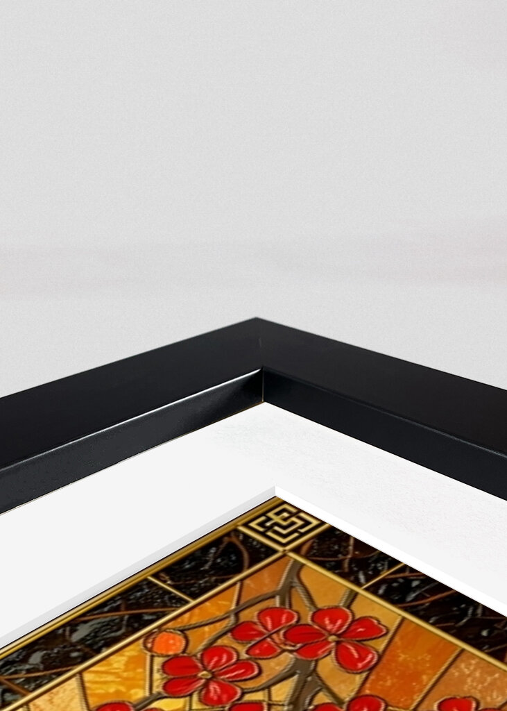 Koi Fish Stained Glass  