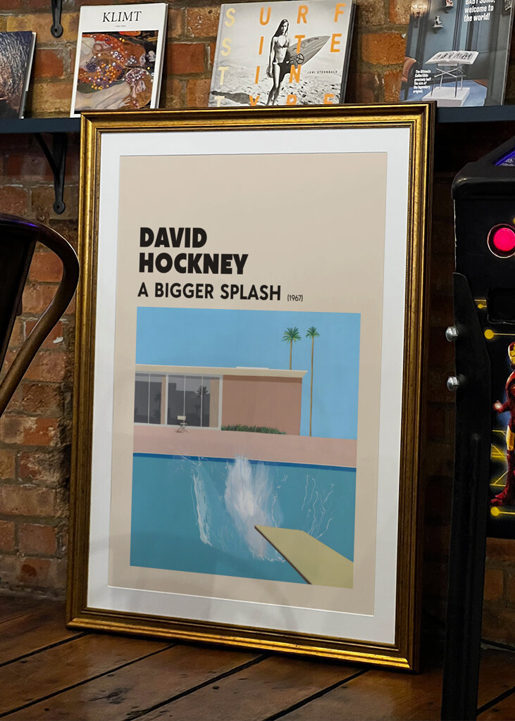 A Bigger Splash David Hockney posters & prints by The Museum Shop
