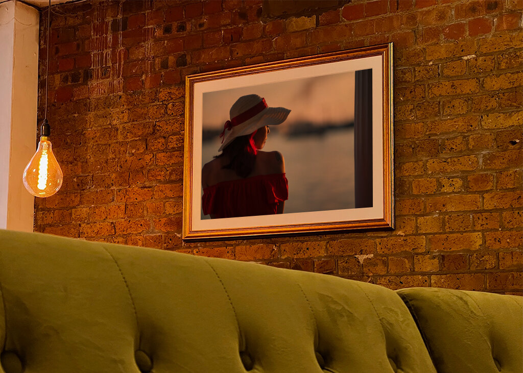 Sonnenuntergang in Rot