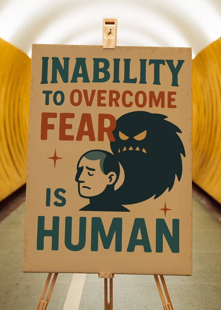 Der Mut, Angst zu haben