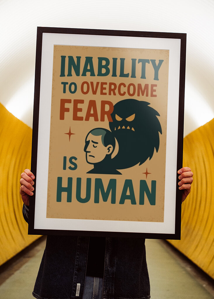 Der Mut, Angst zu haben