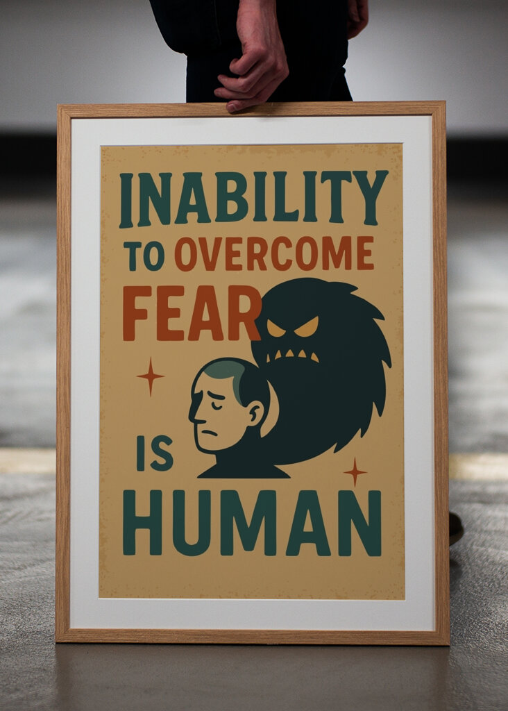 Der Mut, Angst zu haben