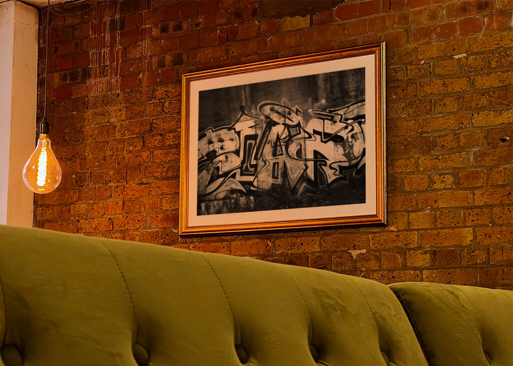 Graffiti bij Boden Fortress