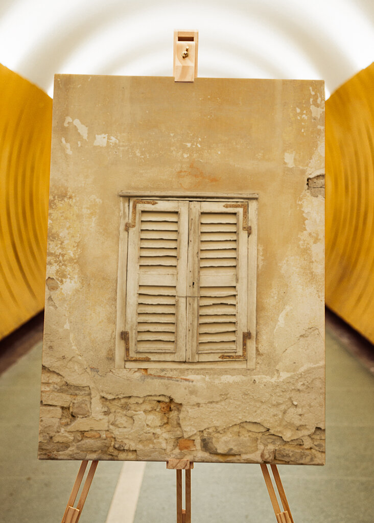 Staré okenice v Itálii