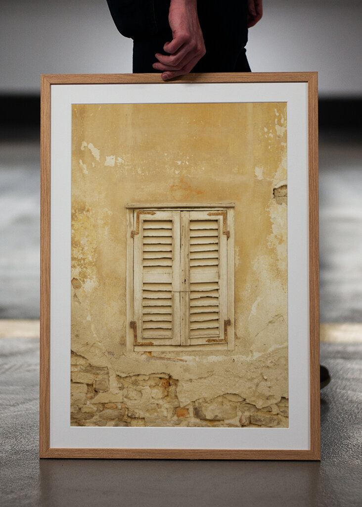 Staré okenice v Itálii