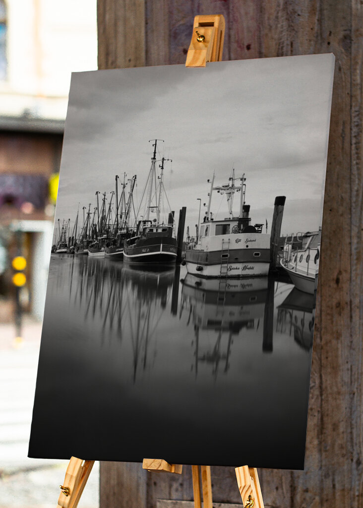 Fiskerbåde på Vesterhavet