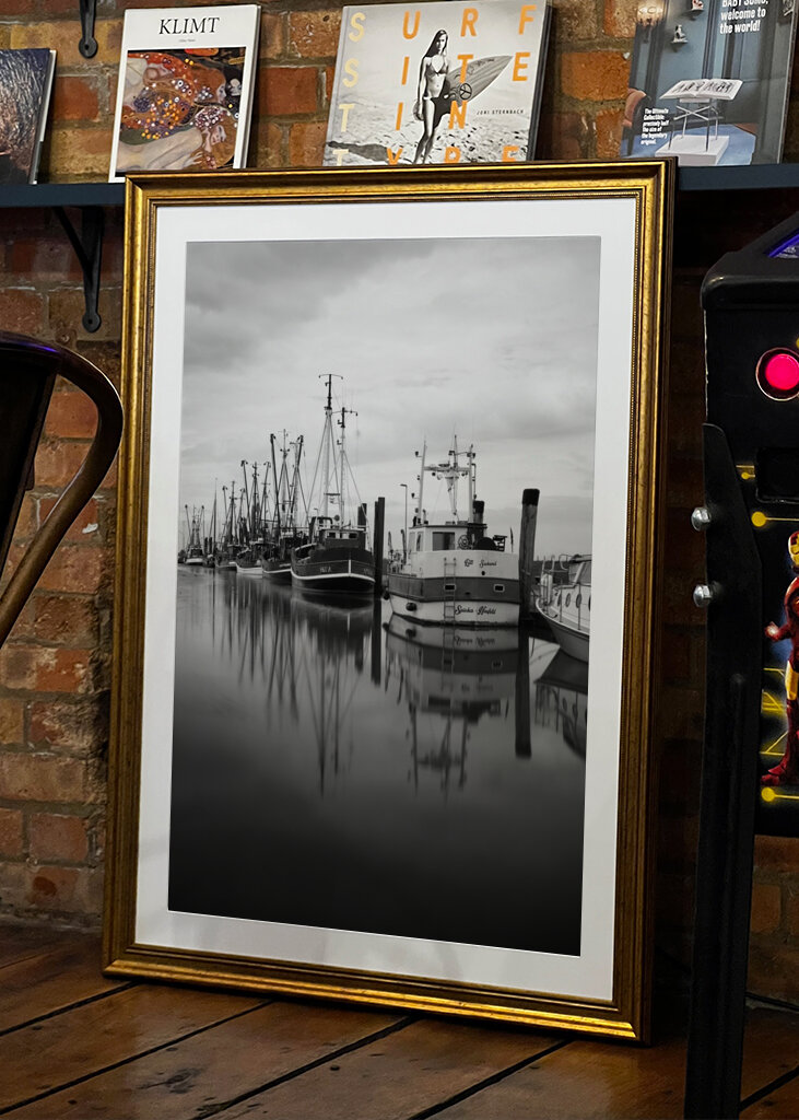 Fiskerbåde på Vesterhavet