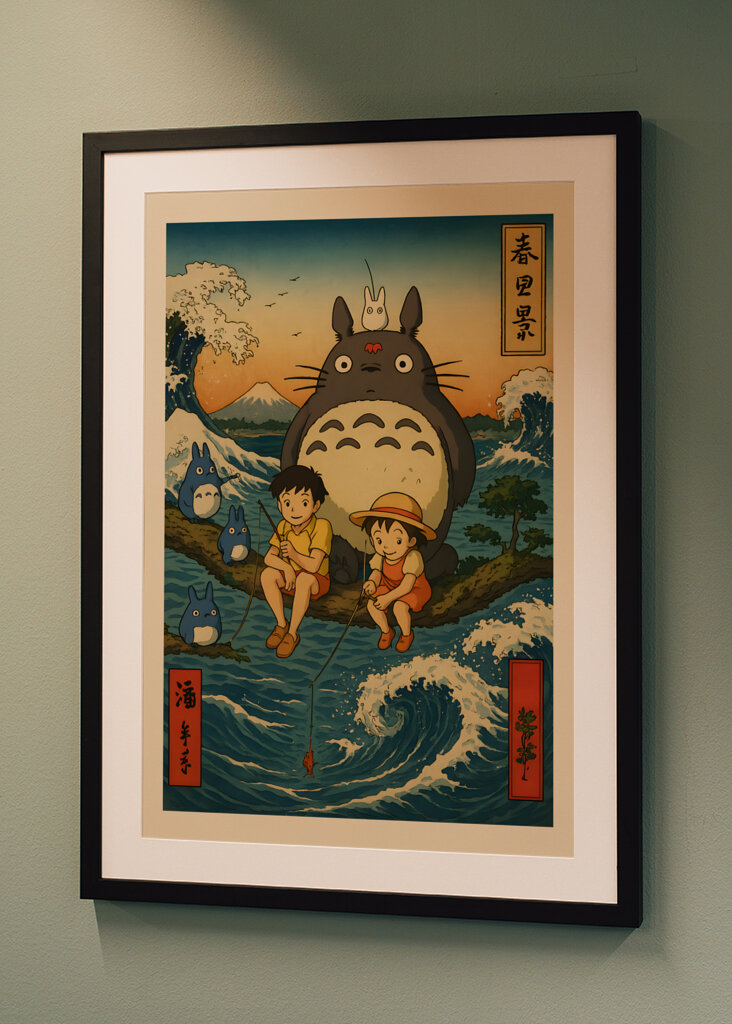 Meu vizinho Totoro Japão Arte 