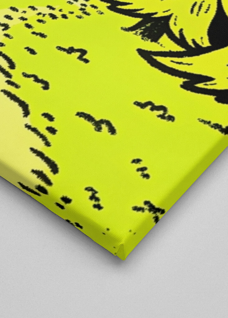 Green pine tree landscape 