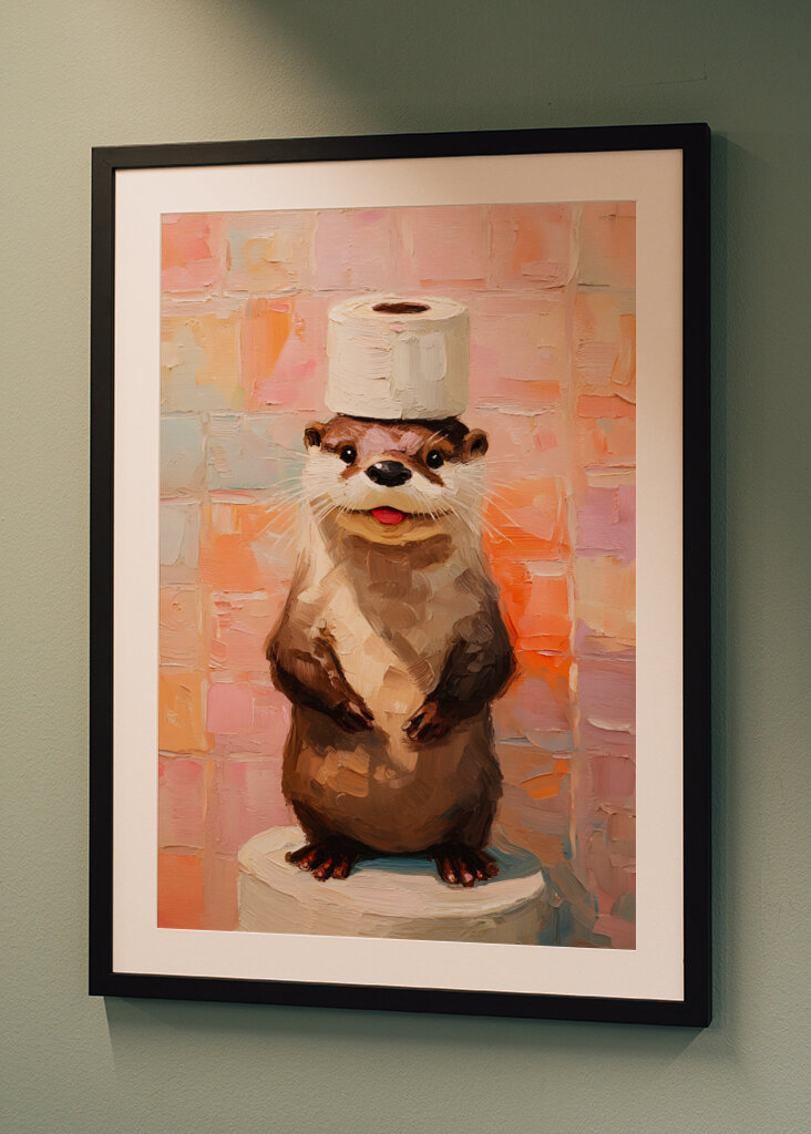 Otter Toilettenpapierhalter