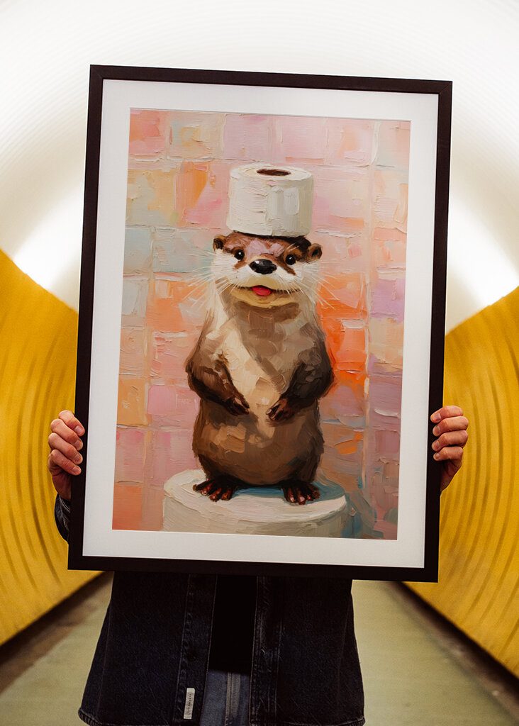 Otter Toilettenpapierhalter