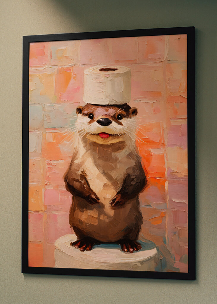 Otter Toilettenpapierhalter