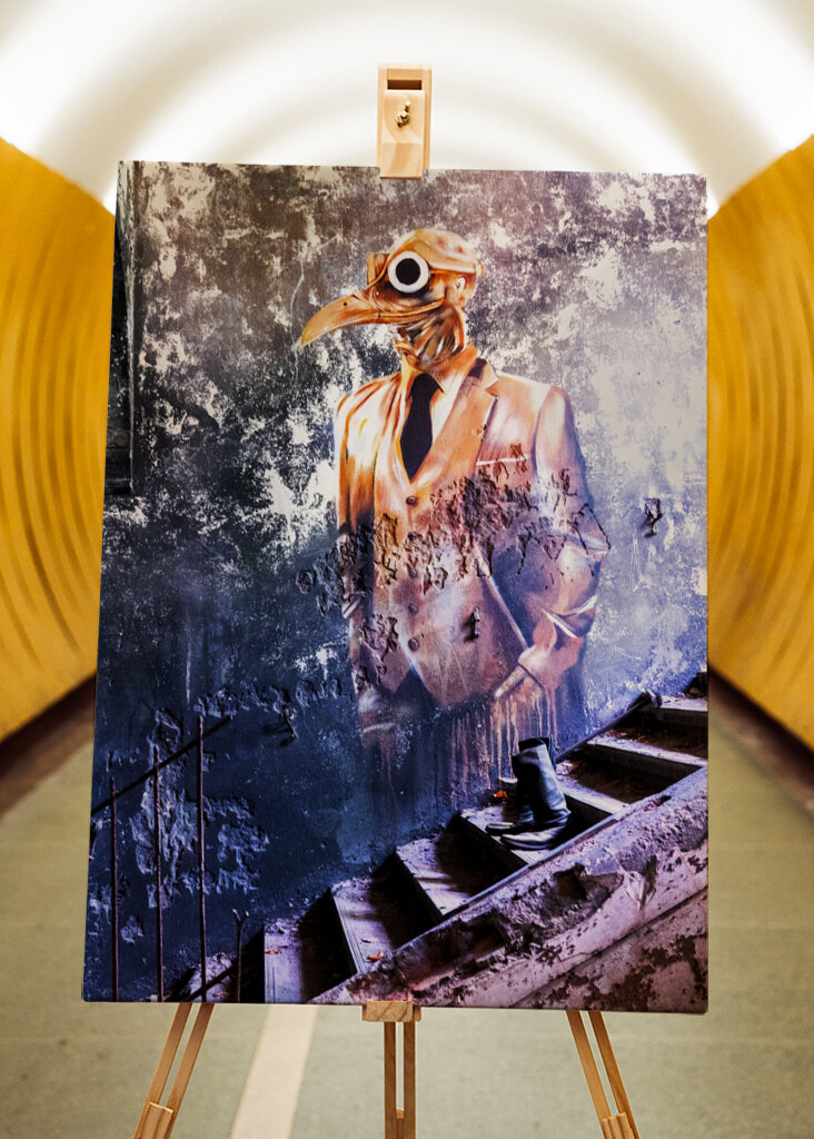 Graffiti at a lost place