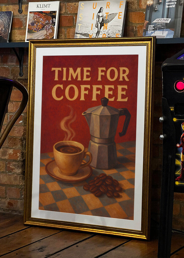 Time for Coffee painting